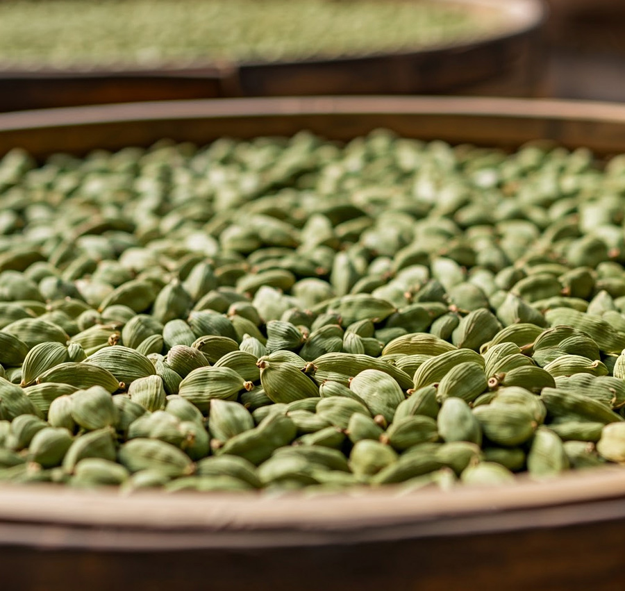 naturally aromatic green cardamom